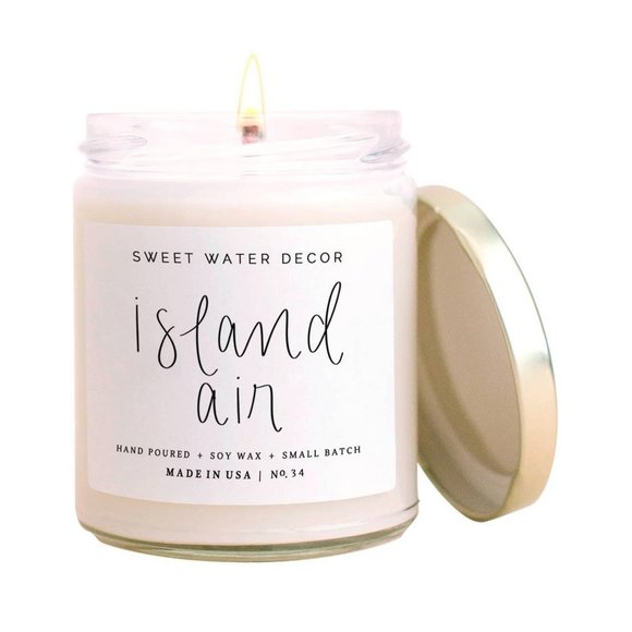 Island Air Soy Candle - Picture 2 of 3